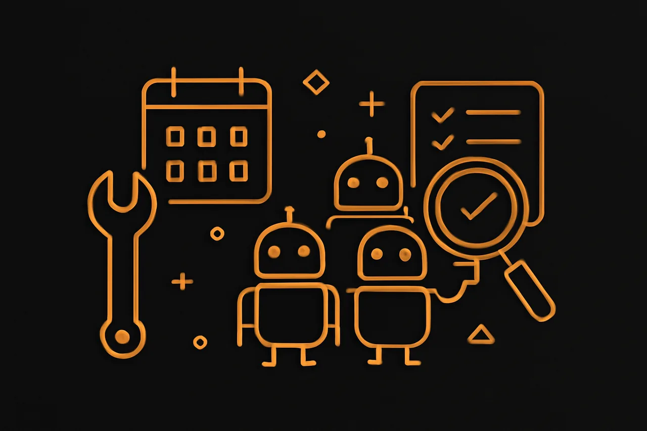 Illustration for How to Maintain a Team of AI Agents (Weekly, Monthly, and When Things Break)