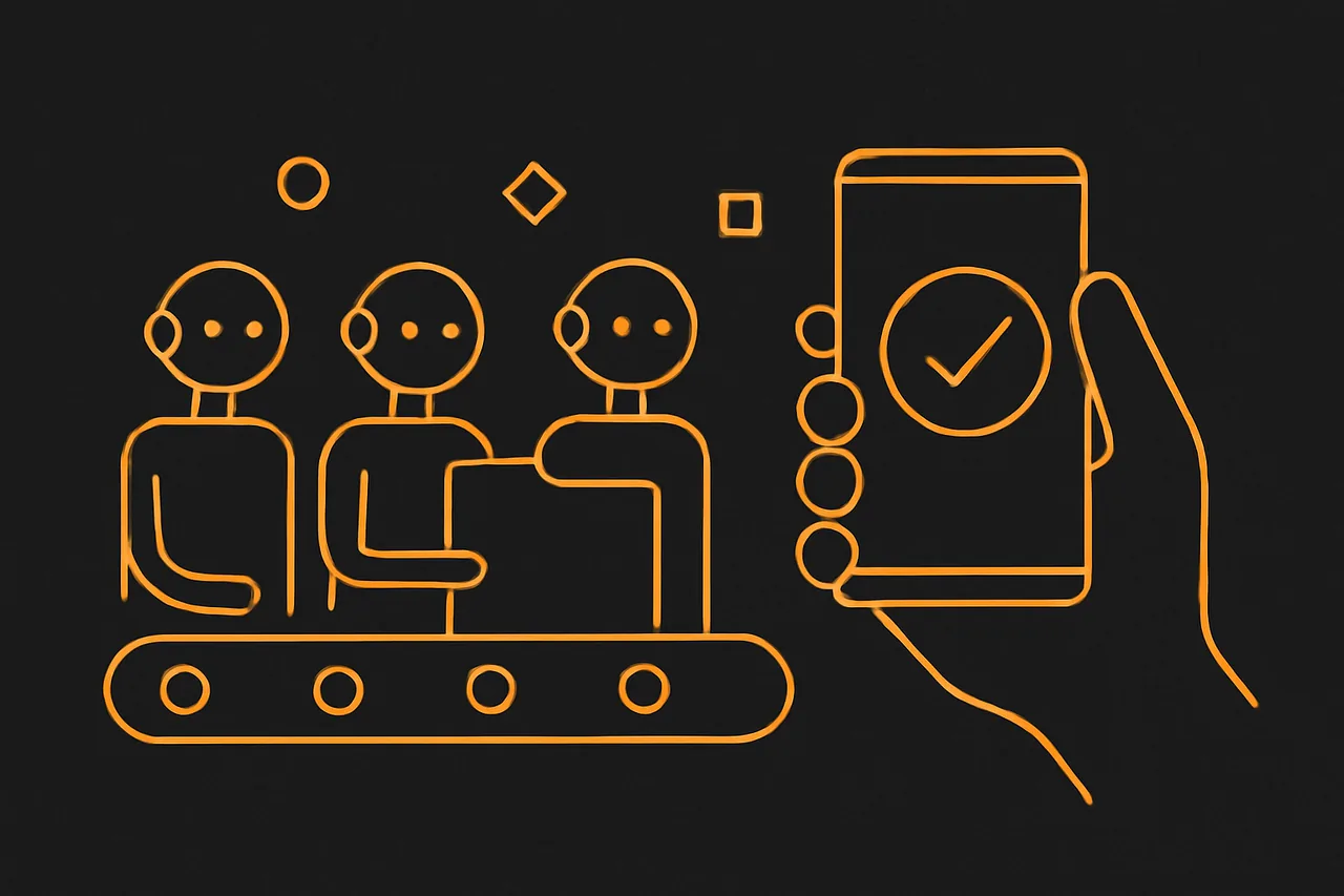 Illustration for How to Make AI Agents Work Together: Chief of Staff, Pods, and Approval Packets